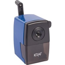 Kraf Mini 695G Kollu Kalemtraş 695G Mavi-Siyah Renk Seçenekleri ile Pratik Kullanım