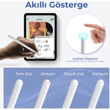 Bix SP01 Bluetooth Stylus Pen Manyetik/eğim Sensörlü Avuç Içi Red Destekli iPad Çizim & Tasarım Tablet Kalemi