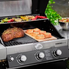 Rösle Videro G3-S Vario Gazlı Barbekü Istasyonu - Siyah
