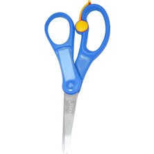 Brons Isimlikli  Yaylı Okul Makası BR703  Mavi