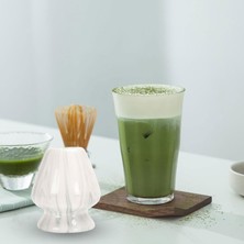 Bahara Seramik Matcha Çırpma Tutucu Çay Aracı Çayevi Gri ve Beyaz İçin El Yapımı Çırpma Tutucu (Yurt Dışından)