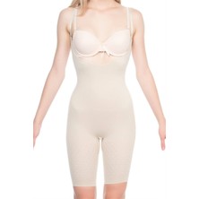 Emay İç Giyim Emay Göğüs Arka  Açık Paçalı Boy Korse 2038