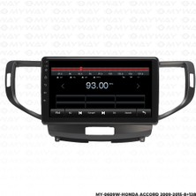 Myway Honda Accord Android Multimedya Carplay Navigasyon Ekran - 8gb RAM+128 GB HDD - Myway