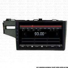 Myway Honda Jazz Android Multimedya Carplay Navigasyon Ekran - 8gb RAM+128 GB HDD - Myway