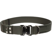 Polis Sepeti Tugan Çelik Tokalı Taktik Bükülmez Palaska-Haki