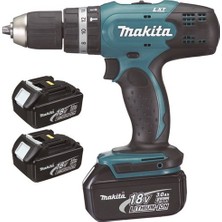 Makita DHP453SFE 3 Akülü Darbeli Matkap 3.0 Ah