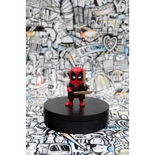 Zone Ozone Mini Sevimli Deadpool Masaüstü Figür Biblo (8cm)