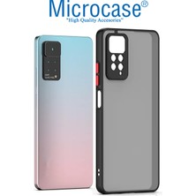 Microcase Xiaomi 12T / 12T Pro London Serisi Darbeye Dayanıklı Kılıf - Buzlu Siyah AL3415