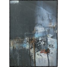 SHOP365 Yağlı Boya Görünümlü Tasarım Poster P-004635