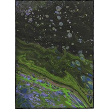 SHOP365 Yağlı Boya Dekoratif Fütüristik Poster P-004531