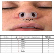 Nostril Retainer Burun Deliği Şekillendirici No 1-2-3-4 ( 3m Micropore Bant Hediyeli )