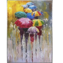 SHOP365 Yağ - Yağmurlu Gün - Modern Poster P-004596