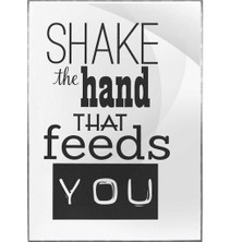 SHOP365 Yemek Konulu Ingilizce Yazı Kafe Restoran Mutfak Dekoratif Poster P-004534