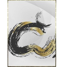 SHOP365 Çizgiler Yağlı Boya Görünümlü Poster P-002667