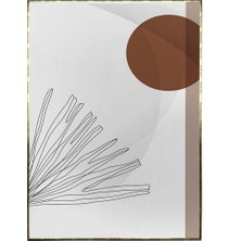 SHOP365 Çiçekler Bitki Botanik Illüstrasyon Poster P-000704