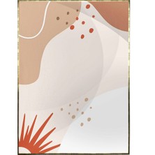 SHOP365 Güneş ve Şekiller Pastel Renkler Modern Poster P-000330