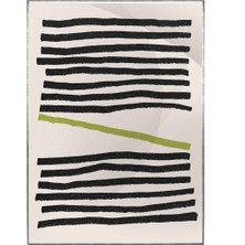 SHOP365 Çizgiler Dekoratif Pastel Renkler Modern Poster P-000453