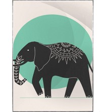 SHOP365 Insanlar Hayvanlar ve Doğa Tasarımları Modern Sanat Tuval Poster P-000657