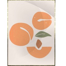 SHOP365 Natürmort Illüstrasyon Çizim Pastel Renkler Çağdaş Sanat - Modern Sanat Tuval Poster P-00030