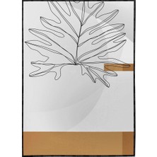 SHOP365 Çiçekler Bitki Botanik Illüstrasyon Poster P-000705