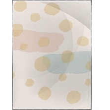 SHOP365 Şekiller Dekoratif Pastel Renkler Modern Poster P-000488
