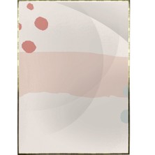 SHOP365 Şekiller Dekoratif Pastel Renkler Modern Poster P-000489