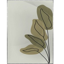 SHOP365 Yapraklar ve Şekiller Modern Poster P-001474