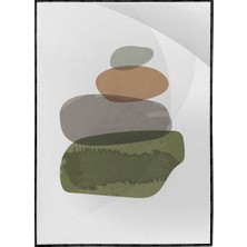 SHOP365 Şekiller Karışık Renkler Modern Poster P-001024