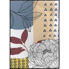 SHOP365 Çiçekler Şekiller Modern Dekoratif Modern Poster P-001627