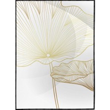 SHOP365 Çiçekler Sarı Renkler Modern Poster P-000645