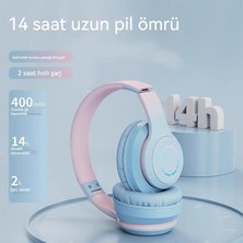 Miffy Gradyan Başlı Kablosuz Bluetooth Kulaklık (Yurt Dışından)