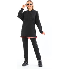 Westbound Trend Stil Eşofman Takımı-Siyah