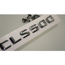 DK Tuning Benz Cls 500 Bagaj Krom Metal 3m 3D Yazı Logo