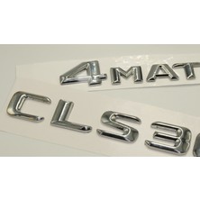 DK Tuning Benz Cls 300D 4matic Bagaj Krom Metal 3m 3D Yazı Logo