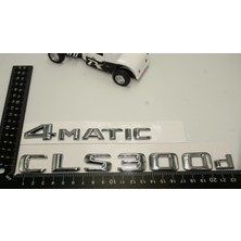 DK Tuning Benz Cls 300D 4matic Bagaj Krom Metal 3m 3D Yazı Logo