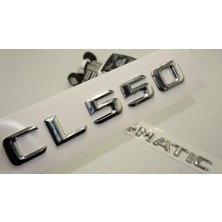 DK Tuning Benz cl 550 4matic Bagaj Krom Metal 3m 3D Yazı Logo