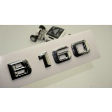 DK Tuning B160 Bagaj Krom Metal 3m 3D Yazı Logo