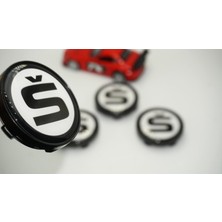 DK Tuning Skoda S Logo Jant Göbeği Kapak Seti 60MM