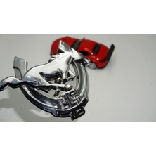 DK Tuning Mustang 45.yıl 2005 2009 3m 3D Krom Abs Logo Amblem