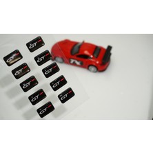 DK Tuning Citroen Gt Yeni Nesil Logo 3D Cam Açma Torpido Konsol Ayna Çıkartma Seti