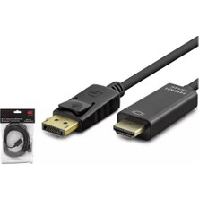 Keepro 3 Metre 4K 144 Hz Displayport To HDMI Kablo