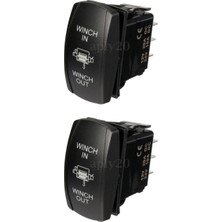 La Babite Araba Teknesi Dpdt Rocker Switch (Yurt Dışından)