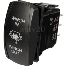 La Babite Araba Teknesi Dpdt Rocker Switch (Yurt Dışından)