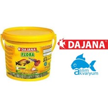 Dajana Flora Garlic Spirulina&chl. Flakes Pul Yem 30 Gram