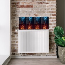 Decorita Petek Üstü Cam 4'lü Takım Sıcak Soğuk 30 x 52 cm