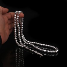 Takı925 Tamamı 925 Ayar Gümüş 99'luk Tesbih