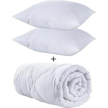 Miabella Home Çift Kişilik Yorgan + 2 Yastık Set