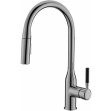 Newarc Step Spiralli Eviye Bataryası Fırçalı NIKEL-900591N