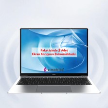 Z-Mobile Huawei Matebook x Pro 2022 14.2" Uyumlu Ekran Koruyucu Kırılmaz Nano Esnek 2 Adet