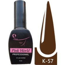 Pink World Kalıcı Oje [12ML] K57